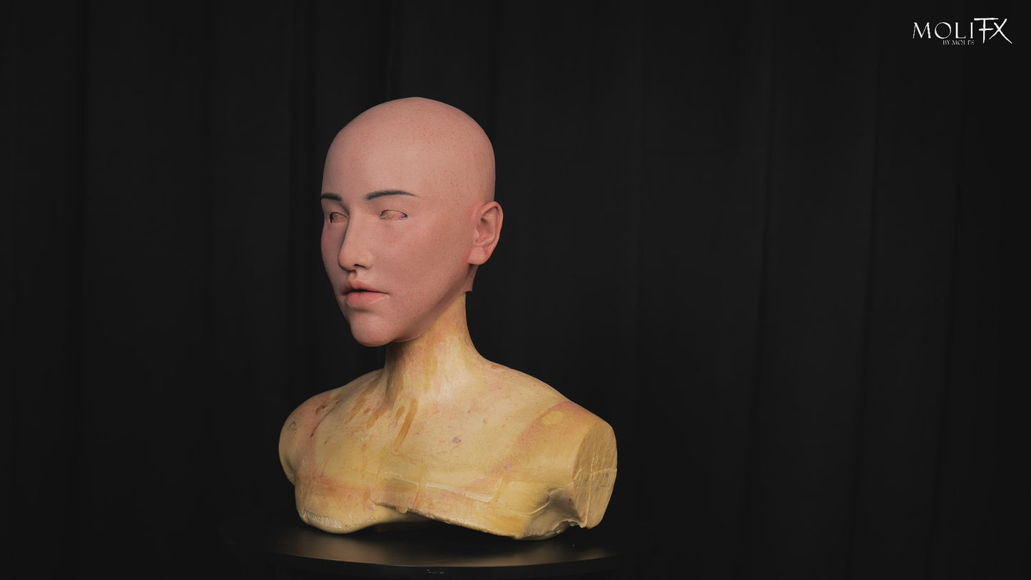 MoliFX | “Linglong” Ningzhi Makeup | The Oriental Beauty Female Mask with Breasts C Cup X04