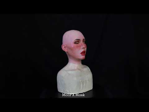 MoliFX | “Molly S” Tan Style Makeup The Silicone Female Mask X02T