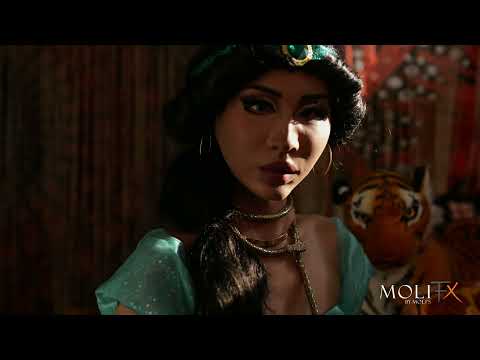 MoliFX | Molly S Jasmine the Princess Toffee Skin SFX Silicone Female Mask X02B