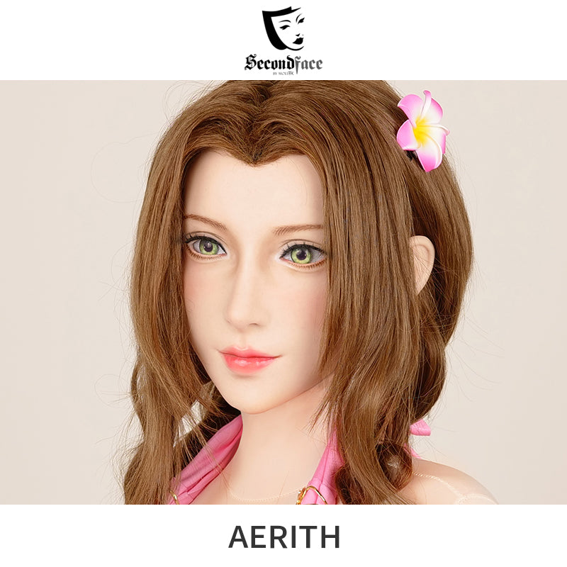 SecondFace | "The Aerith Silicone Female Mask Special Makeup F04A MoliFX by MOLIS SecondFace | "The Aerith Silicone Female Mask Special Makeup F04A MoliFX by MOLIS