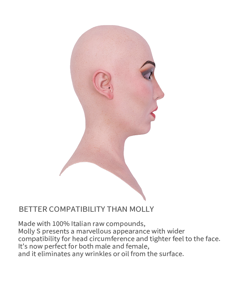 
                  
                    MoliFX | Molly S “Xmas Limited” Makeup Style Silicone Female Mask SFX Class X02S
                  
                