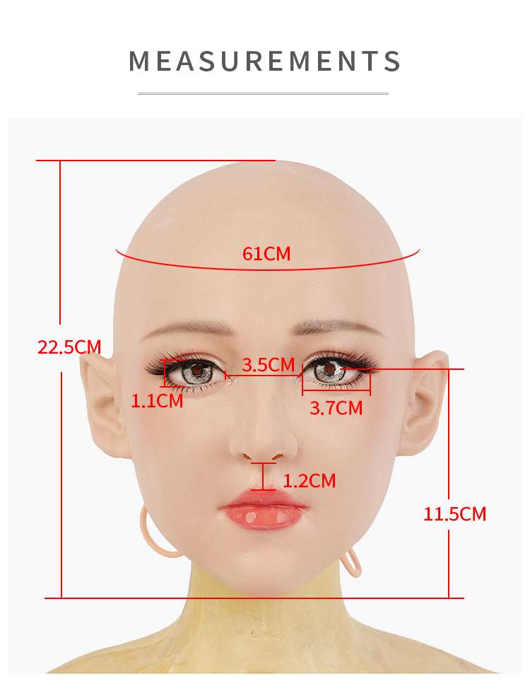 
                  
                    SecondFace | Menschliche „Invidia“-Silikon-Frauenmaske, 2 Typen 
                  
                