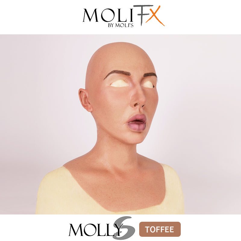 
                  
                    MoliFX | Molly S Jasmine the Princess Toffee Skin SFX Silicone Female Mask X02B
                  
                