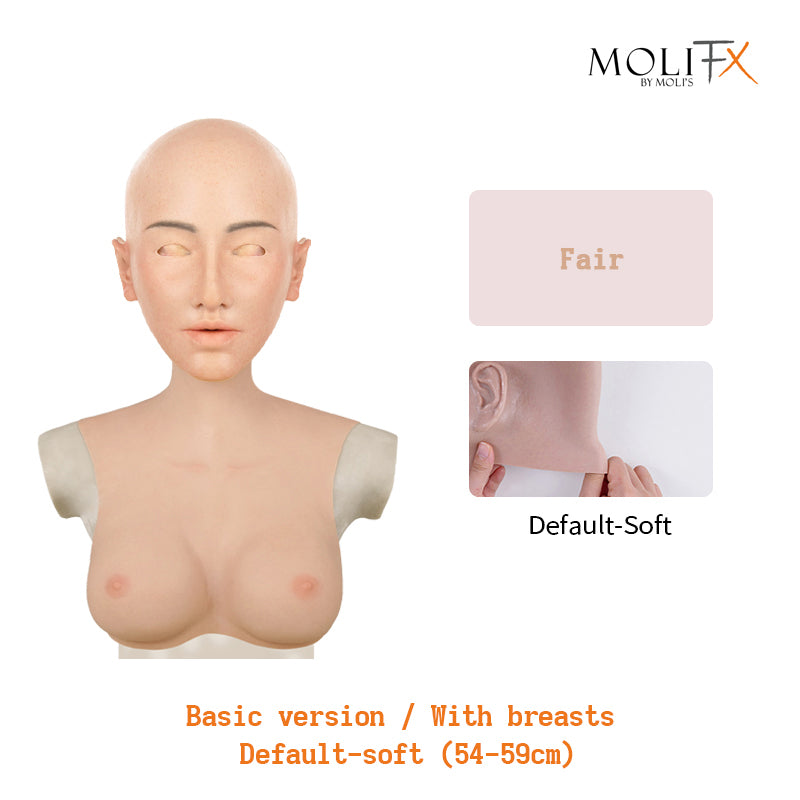 
                  
                    MoliFX | “Linglong” Ningzhi Makeup | The Oriental Beauty Female Mask with Breasts C Cup X04
                  
                