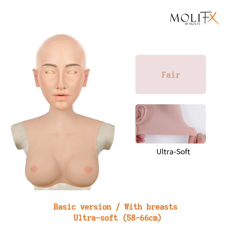 
                  
                    MoliFX | “Linglong” Ningzhi Makeup | The Oriental Beauty Female Mask with Breasts C Cup X04
                  
                