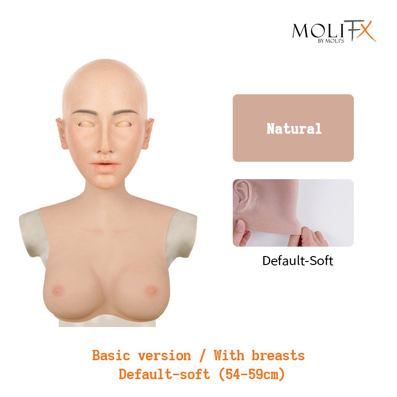 
                  
                    MoliFX | “Linglong” Ningzhi Makeup | The Oriental Beauty Female Mask with Breasts C Cup X04
                  
                