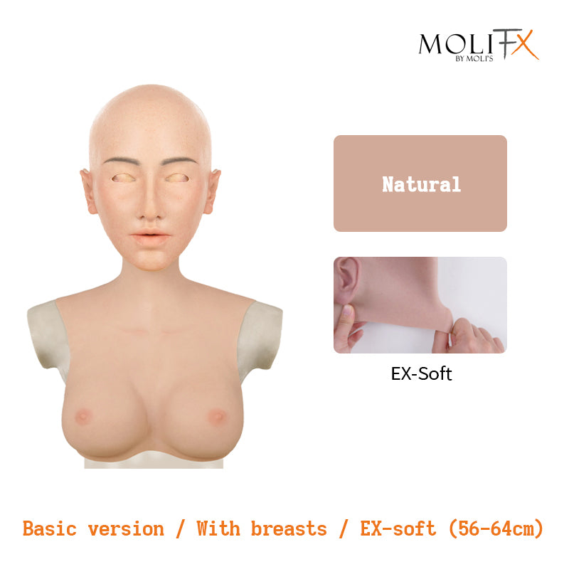 
                  
                    MoliFX | “Linglong” Ningzhi Makeup | The Oriental Beauty Female Mask with Breasts C Cup X04
                  
                