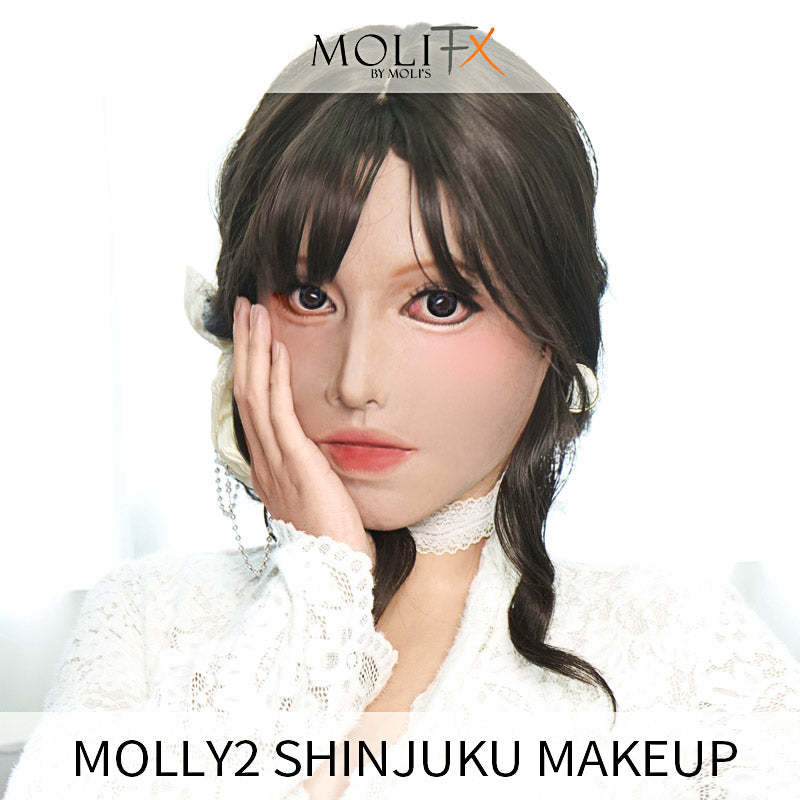 MoliFX | “Molly2” Shinjuku Makeup | SFX-Level Silicone Female Mask ...