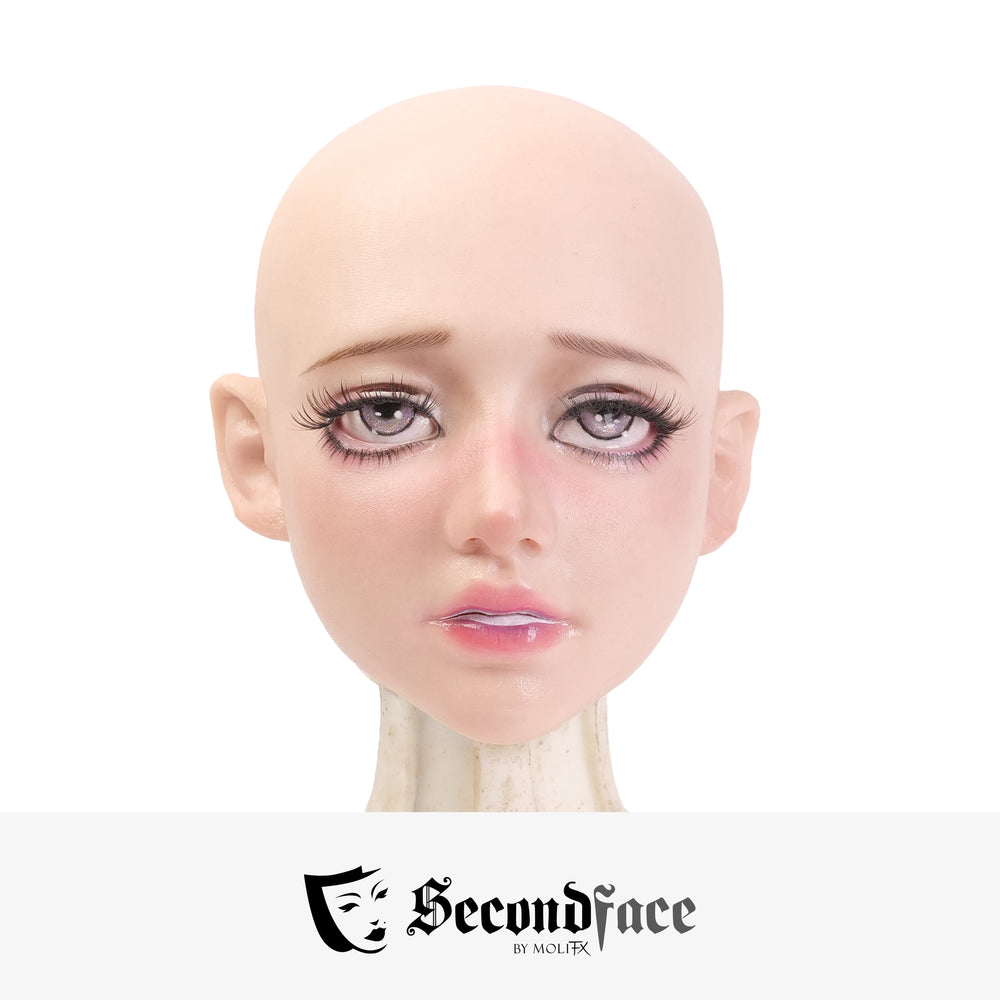 
                  
                    SecondFace par MoliFX | "La nonne" Ahegao masque féminin en silicone de maquillage spécial 
                  
                