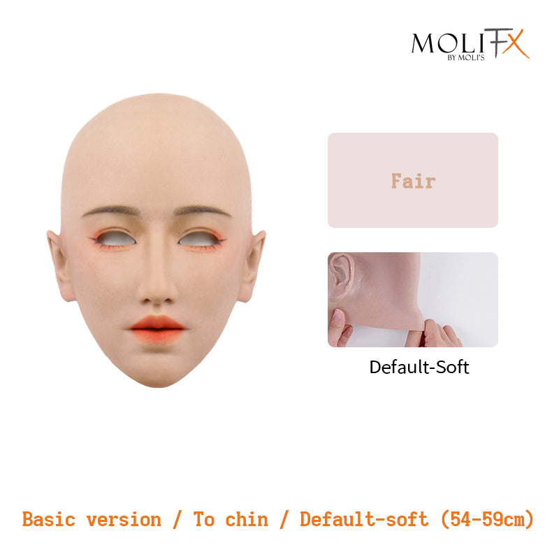 
                  
                    MoliFX | “Linglong” Taoyao Makeup |  The Oriental Beauty Female Mask with Breasts C Cup X04C
                  
                