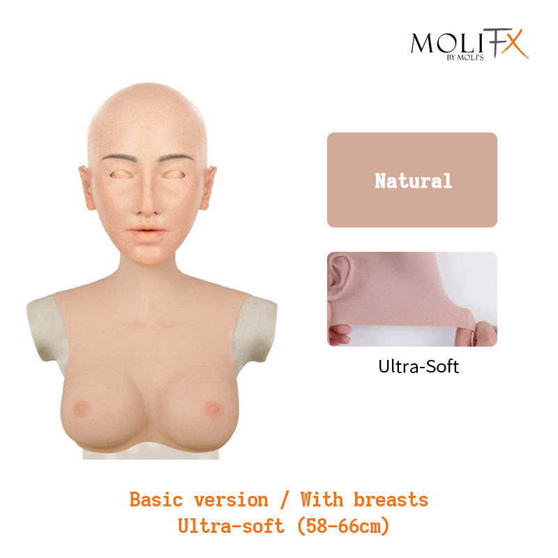 
                  
                    MoliFX | “Linglong” Ningzhi Makeup | The Oriental Beauty Female Mask with Breasts C Cup X04
                  
                