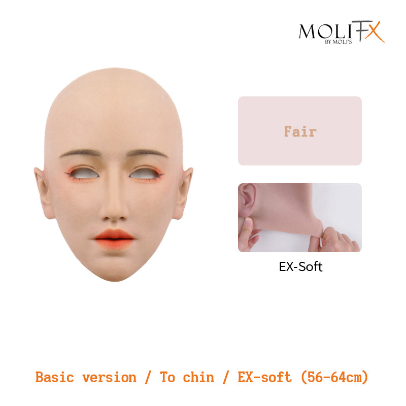 
                  
                    MoliFX | “Linglong” Taoyao Makeup |  The Oriental Beauty Female Mask with Breasts C Cup X04C
                  
                