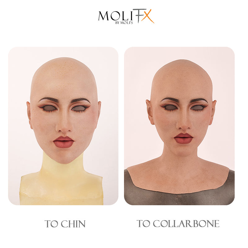 
                  
                    MoliFX | “Molly2” Hollywood Makeup | SFX Level Silicone Female Mask X03B
                  
                