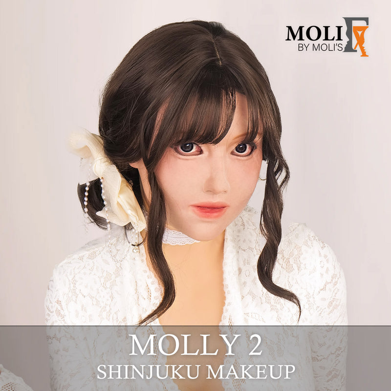 MoliFX | “Molly2” Shinjuku Makeup | SFX-Level Silicone Female Mask