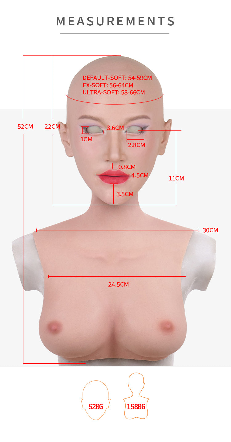 MoliFX | “Linglong” LL06 Makeup | The Oriental Beauty Female Mask