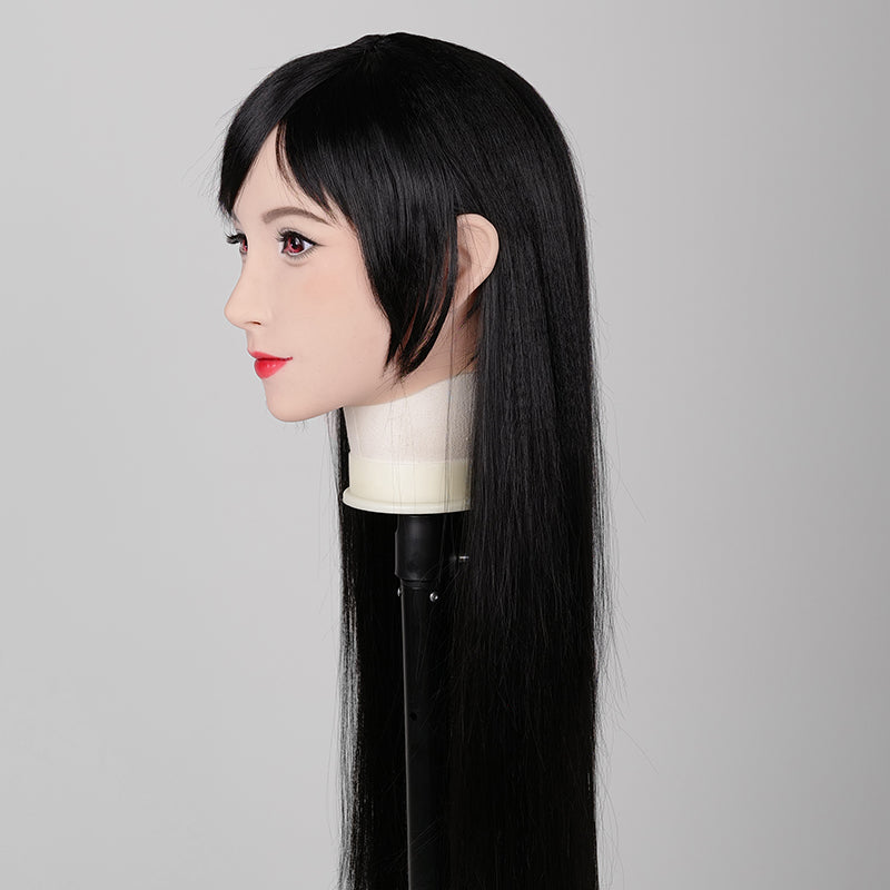 
                  
                    SecondFace by MoliFX | "The Tifa" Long black Hair For Big Heads
                  
                