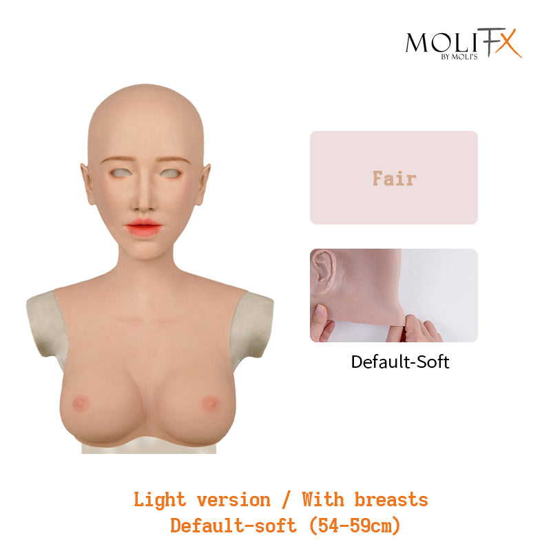 
                  
                    MoliFX | “Linglong” Ningzhi Makeup | The Oriental Beauty Female Mask with Breasts C Cup X04
                  
                