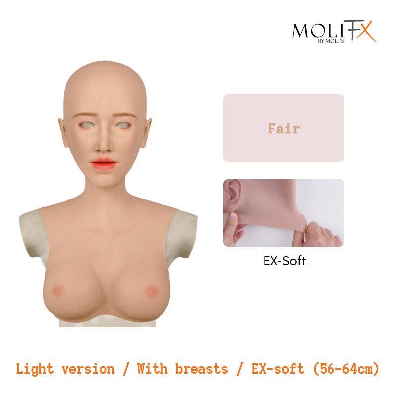 
                  
                    MoliFX | “Linglong” Ningzhi Makeup | The Oriental Beauty Female Mask with Breasts C Cup X04
                  
                