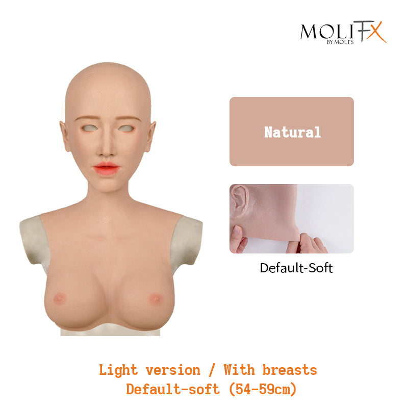 
                  
                    MoliFX | “Linglong” Ningzhi Makeup | The Oriental Beauty Female Mask with Breasts C Cup X04
                  
                