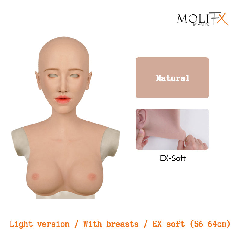 
                  
                    MoliFX | “Linglong” Ningzhi Makeup | The Oriental Beauty Female Mask with Breasts C Cup X04
                  
                