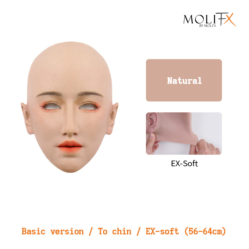 
                  
                    MoliFX | “Linglong” Taoyao Makeup |  The Oriental Beauty Female Mask with Breasts C Cup X04C
                  
                