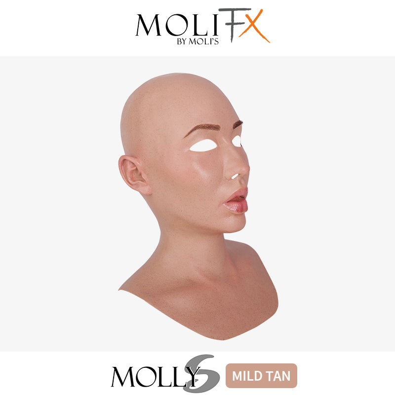 
                  
                    “Molly S” The Silicone Female Mask | by MoliFX X02D
                  
                