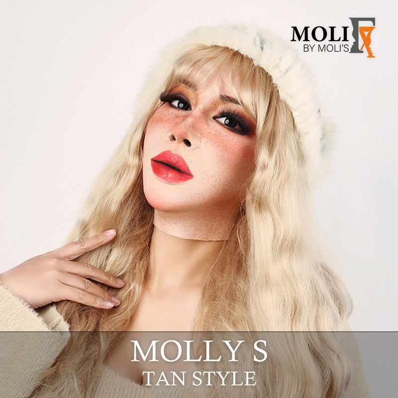 MoliFX | “Molly S” Tan Style Makeup The Silicone Female Mask X02T