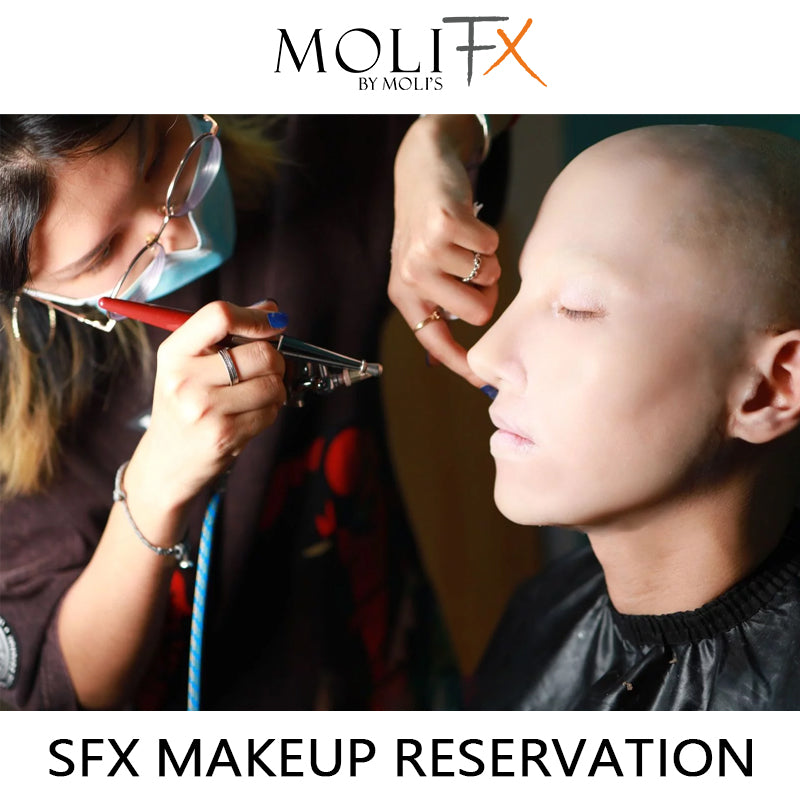 Frais de réservation | Service de maquillage SFX par MoliFX