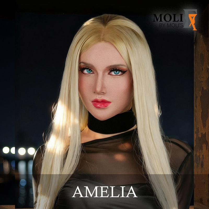 “Amelia” SFX-Level Silicone Female Mask by MoliFX | Mask of 2025