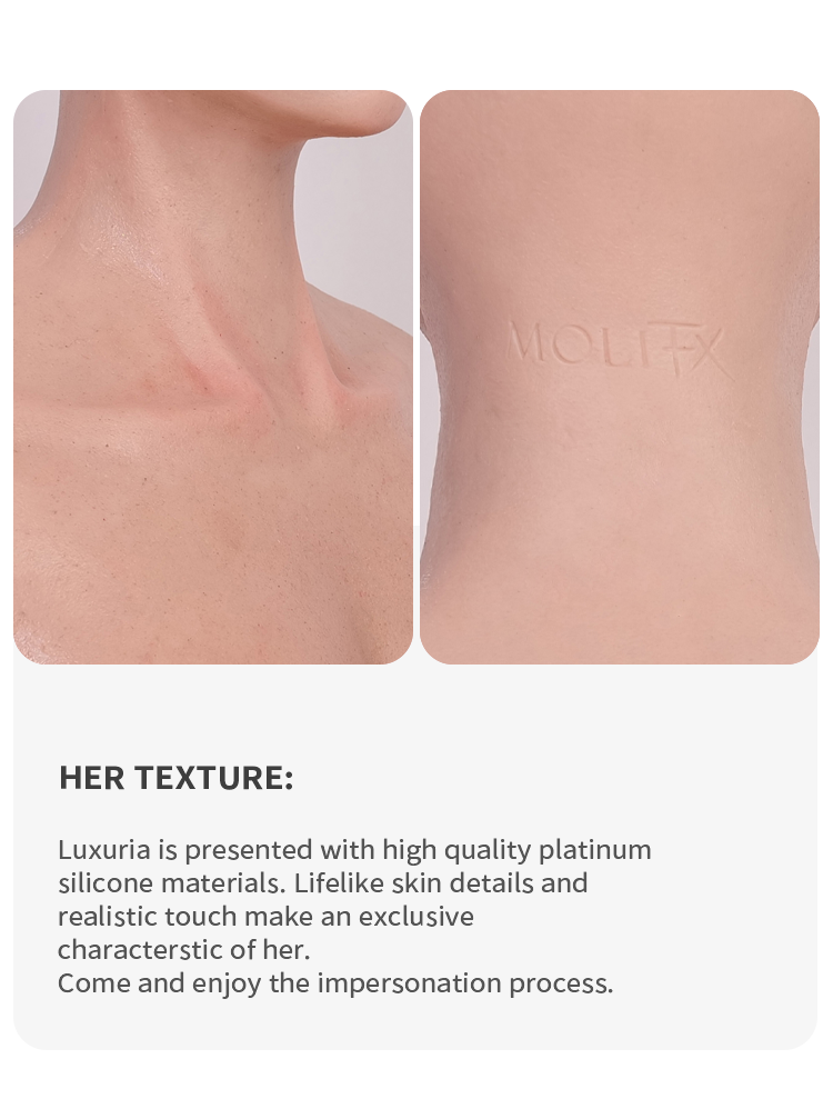
                  
                    SecondFace par MoliFX | Maquillage du diable "Luxuria" Le masque féminin avec seins I Cup en option 
                  
                