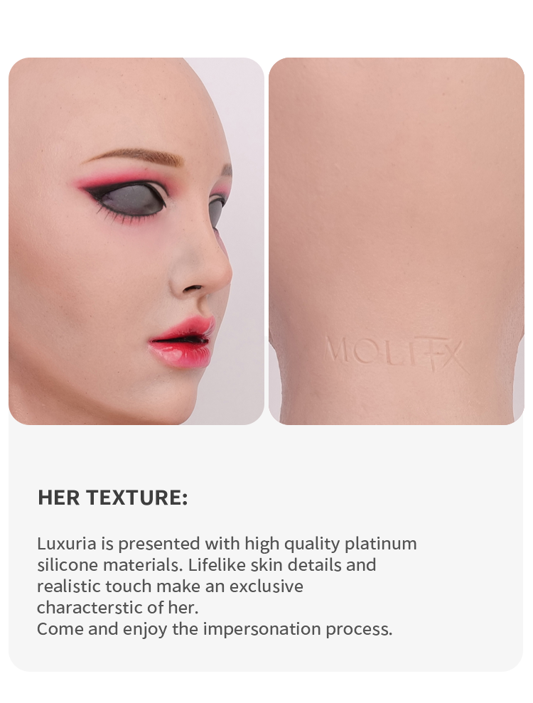 
                  
                    SecondFace by MoliFX | “Luxuria” Devil Makeup The Female Mask Without Breasts Optional F01
                  
                