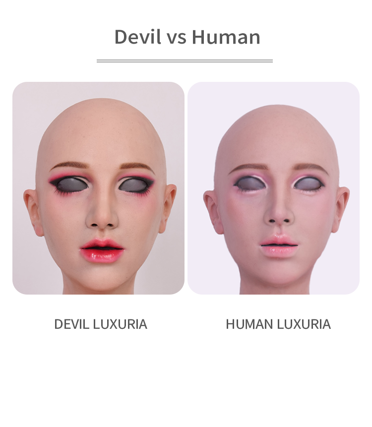 
                  
                    SecondFace par MoliFX | Maquillage Humain "Luxuria" Le Masque Féminin Sans Seins En Option 
                  
                