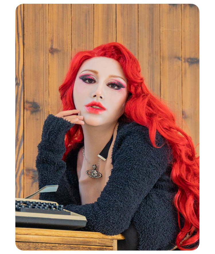 
                  
                    SecondFace von MoliFX | „Luxuria“ Devil Makeup Die weibliche Maske ohne Brüste optional 
                  
                