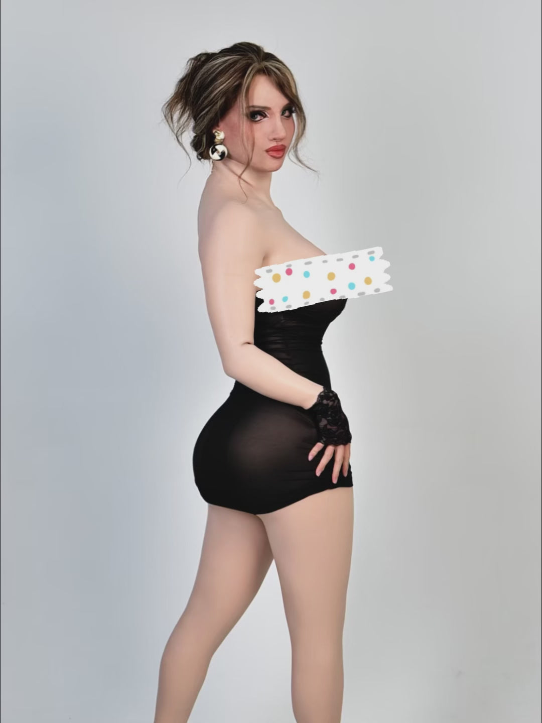 Amelia "Soho Makeup" SFX-Level Silicone Female Mask by MoliFX