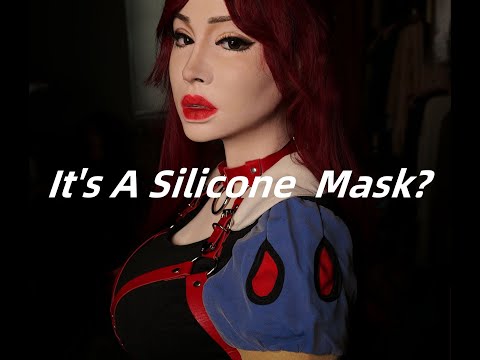 
                  
                    Video in der Galerie ansehen und abspielen, MoliFX | Molly S „Prinzessin Schneewittchen“ Silikon-Frauenmaske mit hellem Teint, SFX-Klasse
                  
                