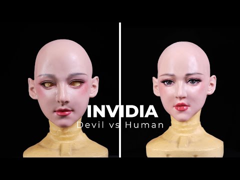 
                  
                    Load and play video in Gallery viewer, SecondFace | Devil &amp;quot;Invidia&amp;quot; Silicone Female Mask 2 Types F02
                  
                