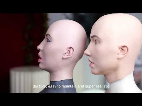 
                  
                    Load and play video in Gallery viewer, MoliFX | Molly S “Xmas Limited” Makeup Style Silicone Female Mask SFX Class X02S
                  
                