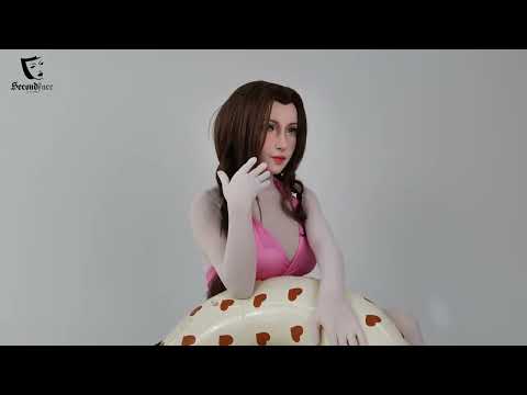 
                  
                    Load and play video in Gallery viewer, SecondFace | &amp;quot;The Aerith“ Silicone Female Mask Special Makeup F04A
                  
                