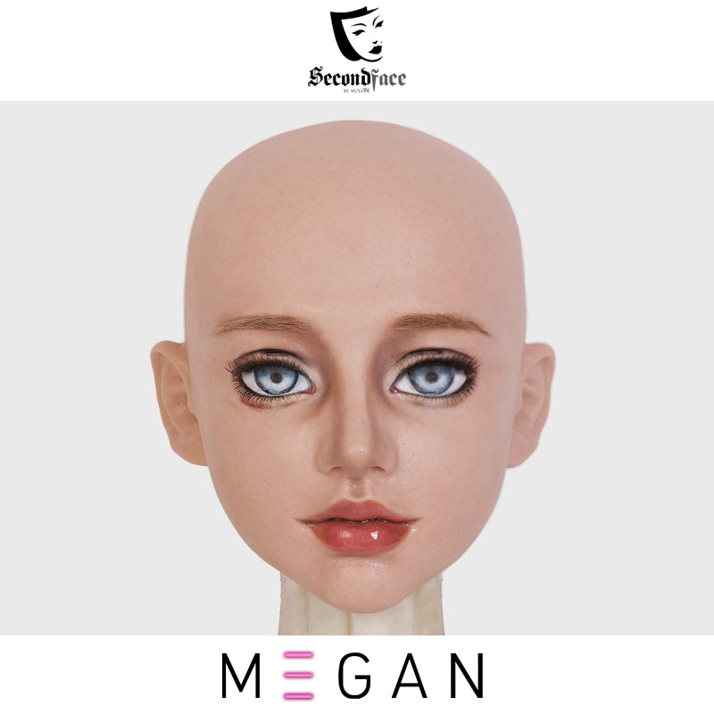 
                  
                    SecondFace par MoliFX | "MEGAN" Masque féminin en silicone version maquillage spécial nonne 
                  
                